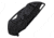 Grissom Knife &amp; Tool Riverstone Black Folding Knife, 4in Closed, 2.75in Black PVD Bohler M390 Blade, Black PVD Titanium Handle, Nylon Sheath, RIVERSTONE BLK