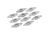 Grizzly Industrial 10 Inserts for Aluminum for T10372, T10447, T10448, T10449 and T10450 T10451