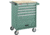 Grizzly Industrial 5 Drawer Roll-Cabinet w/ Bulk Storage Compartment H0841