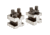 Grizzly Industrial 90 V-Blocks w/ Clamp Set - 1-3/8in. x 1-3/8in. x 1-3/16in. G5643
