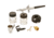 Grizzly Industrial Air Brush Kit, Black T23087