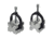 Grizzly Industrial V-Block Pair w/ Clamps 1-3/4in. H5609