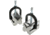 Grizzly Industrial V-Block Pair w/ Clamps 2-3/4in. H5611