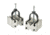 Grizzly Industrial V-Block Pair w/ clamps Side Use H5612