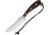 Grohmann Large Skinner Rosewood Knife, 5 satin finish stainless skinner blade, Rosewood handle, R100S
