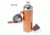 GSI Glacier SS Leather Flask - 4 oz -