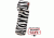Guard Dog Security 1/2oz 18% OC Pepper Spray - Zebra Black/White PS-GDSC-ZBW