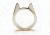 Guard Dog Security BearRings, Silver, Large, AP-GDBR-S11