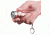 Guard Dog Security Forte 280 Lumen Keychain Flashlight, Pink TL-GDF280PK