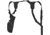 GunMate Vertical Shoulder Holster, Size 12 RH, Clam, Black, 21812C