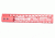 GUNTEC USA 12in Air Lite M-Lok Free Floating Handguard with Monolithic Top Rail, Red GT-12MLK-AL-RED