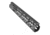 GUNTEC USA 12in Ultra Lightweight Thin M-Lok System Free Floating Handguard w/Monolithic Top Rail,Black GT-12MLK
