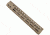 GUNTEC USA 12in Ultra Lightweight Thin M-Lok System Free Floating Handguard w/Monolithic Top Rail,Cerakote Flat Dark Earth GT-12MLK-FDE