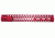 GUNTEC USA 15in Air Lite Series Honeycomb M-Lok Free Floating Handguard with Monolithic Top Rail, Red GT-15HC-AL-MLK-RED