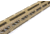 GUNTEC USA 15in Ultra Lightweight Thin M-Lok System Free Floating Handguard w/Monolithic Top Rail,.308 Cal,Cerakote Flat Dark Earth GT-15MLK-308-E