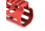 GUNTEC USA 15in Ultra Lightweight Thin M-Lok System Free Floating Handguard with Monolithic Top Rail, Red, GT-15MLK-RED