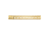 Guntec USA 16.5 Ultra Lightweight Thin M-LOK System Free Floating Handguard w/ Monolithic Top Rail, Anodized Gold, GT-16.5MLK-GOLD