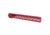 Guntec USA 16.5in AIR-LOK Series M-LOK Compression Free Floating Handguard With Monolithic Top Rail .308 Cal, Anodized Red, GT-16.5ALC-308-RED