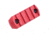 Guntec USA 2.25 in Removable M-LOK Accessory Rail, Anodized Red MLK-RAIL-225-RED