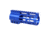 Guntec USA 5 AIR-LOK Series M-LOK Compression Free Floating Handguard w/ Monolithic Top Rail, Anodized Blue, GT-5ALC-BLUE