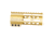 Guntec USA 5 AIR-LOK Series M-LOK Compression Free Floating Handguard w/ Monolithic Top Rail, Anodized Gold, GT-5ALC-GOLD