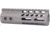 Guntec USA 6in Ultra Lightweight Thin M-LOK Free Floating Handguard w/ Monolithic Top Rail, Flat Dark Earth, GT-6MLK-FDE