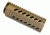 GUNTEC USA 7in Free Floating Quad Rail,Cerakote Flat Dark Earth GT-7F-E