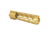 Guntec USA 9in .308 Caliber AIR-LOK Series M-LOK Compression Free Floating Handguard With Monolithic Top Rail, Anodized Gold, GT-9ALC-308-GOLD