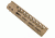 GUNTEC USA 9in Ultra Lightweight Thin M-Lok System Free Floating Handguard w/Monolithic Top Rail,Cerakote Flat Dark Earth GT-9MLK-FDE
