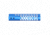Guntec USA Air Lite Honeycomb Series M-LOK Free Floating Handguard w/Monolithic Top Rail, 9in, Blue, GT-9HC-AL-MLK-BLUE