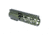 Guntec USA AIR-LOK Series M-LOK Compression Free Floating Handguard w/Monolithic Top Rail, 7in, Green, GT-7ALC-GREEN