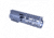 Guntec USA AIR-LOK Series M-LOK Compression Free Floating Handguard w/Monolithic Top Rail, 7in, Grey, GT-7ALC-GREY