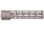 Guntec USA AR-15 10in Air-Lok Series M-LOK Compression Free Floating Handguard w/ Monolithic Top Rail, Flat Dark Earth, GT-10ALC-FDE