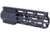 Guntec USA AR-15 7in Air-Lok Series M-LOK Compression Free Floating Handguard w/ Monolithic Top Rail, Anodized Black, GT-7ALC