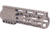 Guntec USA AR-15 7in Air-Lok Series M-LOK Compression Free Floating Handguard w/ Monolithic Top Rail, Flat Dark Earth, GT-7ALC-FDE