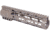 Guntec USA AR-15 9in Air-Lok Series M-LOK Compression Free Floating Handguard w/ Monolithic Top Rail, Flat Dark Earth, GT-9ALC-FDE