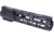 Guntec USA AR-15 9in Air-Lok Series M-LOK Compression Free Floating Handguard w/ Monolithic Top Rail, Gen 2, Anodized Black, GT-9ALC-G2