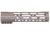 Guntec USA AR-15 9in Air-Lok Series M-LOK Compression Free Floating Handguard w/ Monolithic Top Rail, Gen 2, Flat Dark Earth, GT-9ALC-G2-FDE