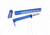 Guntec USA AR-15 Airlite Series Complete Furniture Set, Anodized Blue, AIRLITE-SET-BLUE