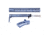 Guntec USA AR-15 Compliant Ultra Furniture Set, Anodized Grey, AR-COMP-SET-GREY