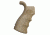 GUNTEC USA AR-15 Ergonomic Polymer Pistol Grip,Desert Tan ARGRIP-N-T