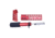 Guntec USA AR-15 Honeycomb Pistol Furniture Set, 7in, Anodized Red, AR-HCP-SET-RED