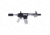 Guntec USA AR-15 Ultra Lightweight Thin M-LOK Free Floating Handguard w/ Monolithic Top Rail, 7in, Chrome, GT-7MLK-C