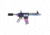 Guntec USA AR-15 Ultra Lightweight Thin M-LOK Free Floating Handguard w/ Monolithic Top Rail, 7in, Rainbow PVD, GT-7MLK-RPVD