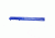 GUNTEC USA Ar 15 Stripped Billet Upper Receiver &amp; 15in Ultralight Series Keymod Handguard Combo Set, Blue, GT-UPPER-SET-CBLUE-15JK