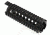 GUNTEC USA Two Piece Quad Rail w/Monolithic Top Rail,Black GT-7T