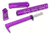 Guntec USA Ultralight Series Furniture Set, AR-15, 5.56 Upper Receiver, 12 inch Rifle Length M-LOK Handguard, Fixed Stock/Buffer Assembly, Pistol Grip, Anodized Purple 12MLK-SET-UPPER-PURPLE