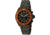 H3 Tactical H3.15126 Orange Shadow 1 Mens Watch - Black Dial, Black Bracelet, Orange Bezel, Timer 