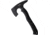 Halfbreed Blades Compact Rescue Axe, 4.5 black Teflon coated K110 tool steel axe head , Black G10 handle, Sharpened spike end, CRA-02 BLK