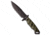 Halfbreed Blades Halfbreed Blades MIK-03 Gen-2 Medium Infantry Knife Ranger Green G-10 5.3" BLK, OD Green, Bohler K340, adult, BHQ-210579